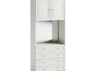 Element Model V2D-05-L for Walk-in Wardrobe Wardrobe Italian Furniture